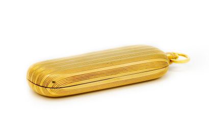 null Porte Louis en or (14 k) à trois compartiments
Poids : 57,2 g