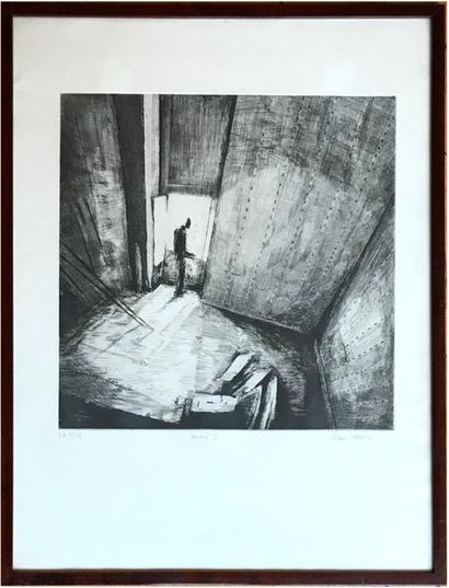 COLLIN Pierre COLLIN (1956)
Cautère I
Lithograph
Artist's proof - signed lower right...