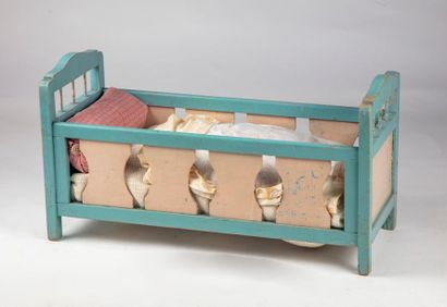 null Wooden doll's bed
Height: 33 cm; Width: 62 cm; Depth: 25 cm
Wicker Rockingchair
Height:...