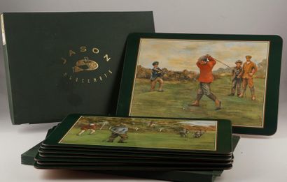 null Maison JASON - New Zeland
Set of cardboard plate mats on the theme of golf
In...