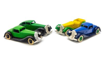 null DTGB 1/43
Set of 4 sedans convertible coupé, from the 30 series
(Many repai...