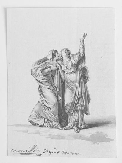 null FRENCH SCHOOL late 18th - early 19th century
Antique Scene 
Ink drawing (sheet)
16.5...