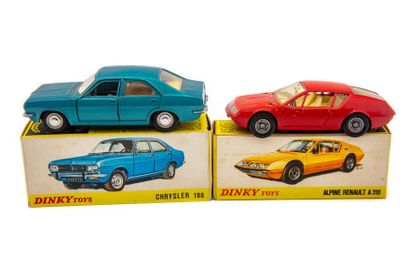 DINKY TOYS DTF and Spain 1/43
Set of 2 vehicles: Alpine Renault A310 red interior...