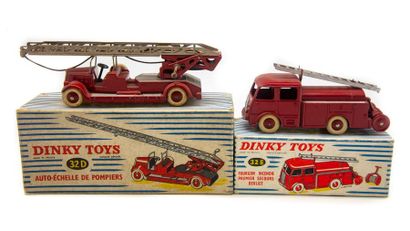 null DTF 1/43
Batch of 2 fire engine vehicles including the Delahaye ref. 32D to...