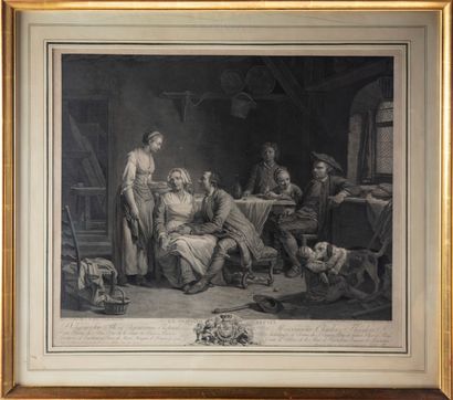 null D'après Nicolas-Bernard Michel LEPICIE (1735-1784), gravé par Ch. BERVIC

La...