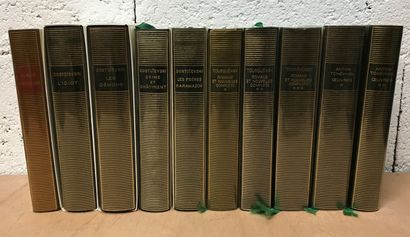 null Bibliothèque de la Pléiade

Ensemble de 10 volumes de littérature Russe

- Dostoïevski...