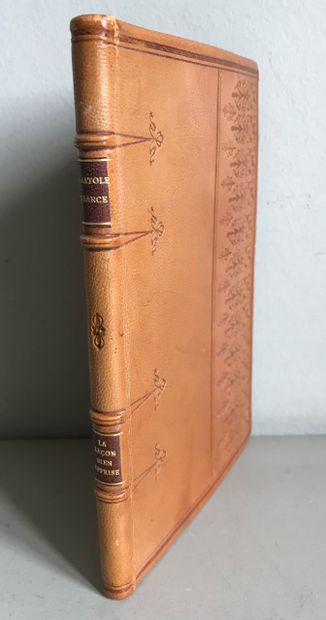 null FRANCE Anatole. La leçon bien apprise, Edition Ferroud (1922), In-12° broché,...