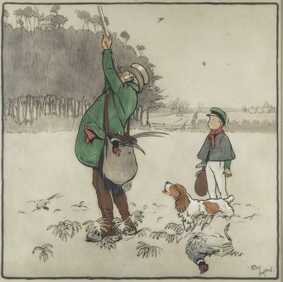 null Cecil ALDIN (1870-1935)

Le chasseur et l'enfant

Aquarelle

42 x 42 cm