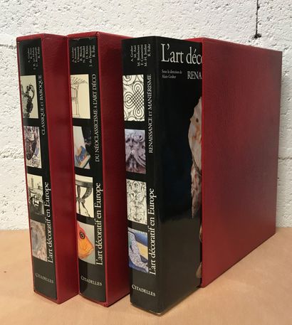 null CITADELLES & MAZENOD 

Collection L'art décoratif en Europe

3 volumes 

(En...