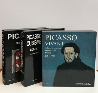 null Ensemble de livres d'Art : 

Picasso Vivant par J Palau i Fabre, édition Könemann

Picasso...