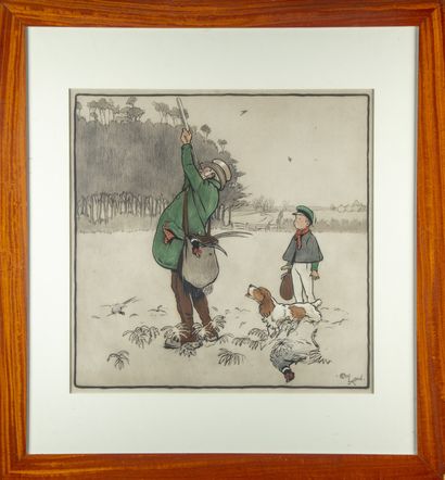 null Cecil ALDIN (1870-1935)

Le chasseur et l'enfant

Aquarelle

42 x 42 cm