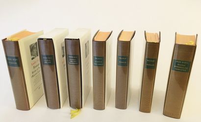 null Bibliothèque de la Pléiade

Ensemble de 7 volumes Littérature du XXe

Gide -...