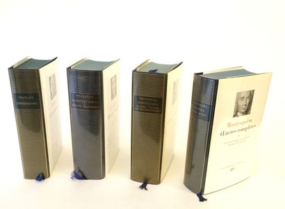 null Bibliothèque de la Pléiade

Ensemble de 6 volumes Philosophes 

Voltaire - correspondances

Rousseau...