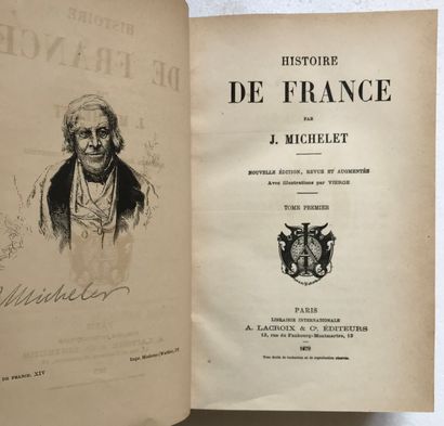 null MICHELET Jules

Histoire de france 19 voulmes en 10 livres 

Histoire de la...