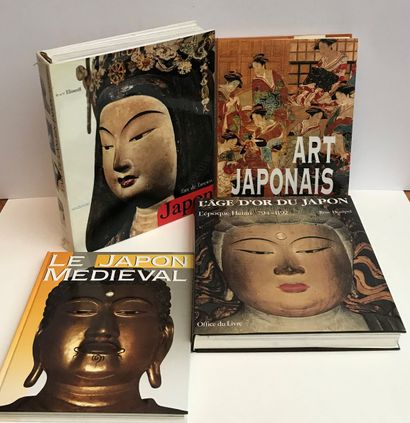 null Ensemble de livres d'Art : 

L'art de l'ancien Japon par D. et V. Elisseeff,...