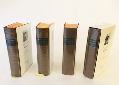 null Bibliothèque de la Pléiade

Ensemble de 4 volumes Littérature du XXe

Valéry...