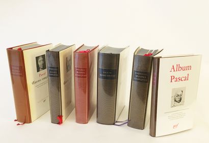 null Bibliothèque de la Pléiade

Ensemble de 6 volumes Philosophes 

Pascal - oeuvres...