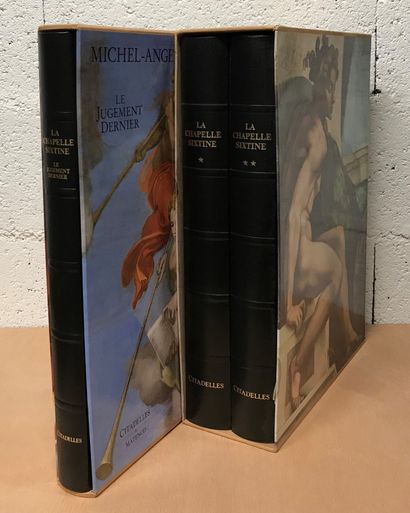null CITADELLES & MAZENOD 

Michel-Ange, La Chapelle Sixtine

3 volumes dans 2 emboîtages

(En...