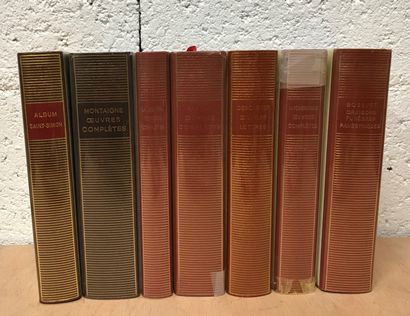null Bibliothèque de la Pléiade

Ensemble de 7 volumes Littérature Classique Française

-...