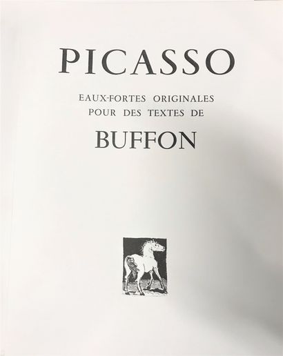 null Ensemble de trois livres avec illustrations modernes : BUFFON illustré par Picasso...