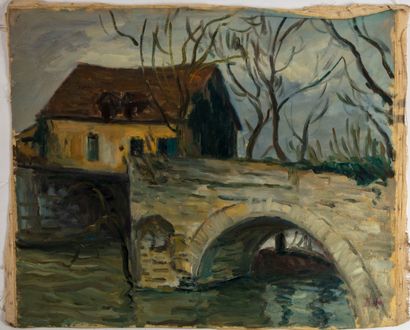 BORDES Léonard BORDES (1898-1969)

Ensemble de 6 huiles sur toiles

Paysages

53...
