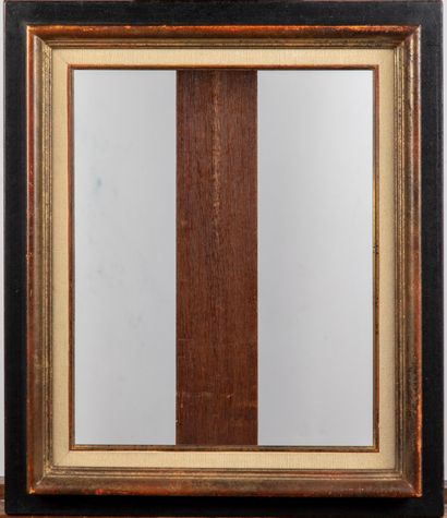 Cadre en bois 
Extérieur : 54,5 x 46,5 cm...