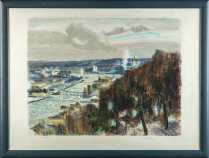 SEBIRE Gaston SEBIRE (1920-2001)

View of Rouen

Lithograph, signed lower right and...