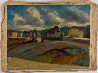 BORDES Leonard BORDES (1898-1969)

Set of 6 oil paintings

Landscapes

53 x 64 cm...