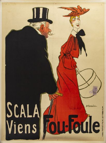 BARRERE Adrien BARRERE (1874-1931)

Scala viens fou - foulle

Estampe - affiche en...