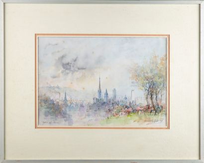 HERR François HERR ( 1909-1995)

Morning over Rouen

Watercolour, signed lower right...