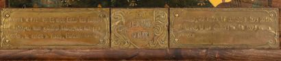 Ecole de Nancy SCHOOL of NANCY

The coronation of Charles VII

Wooden inlaid panel...