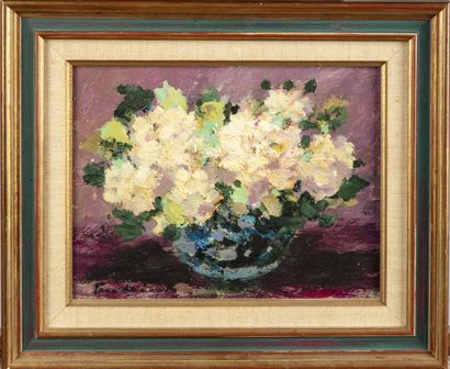 BREANT Jean BREANT (1922-1984)

Bouquet of carnations

Oil on canvas, signed lower...