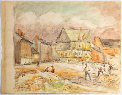 BORDES Léonard BORDES (1898-1969)

Place de village, pêcheurs, paysages ...

Ensemble...