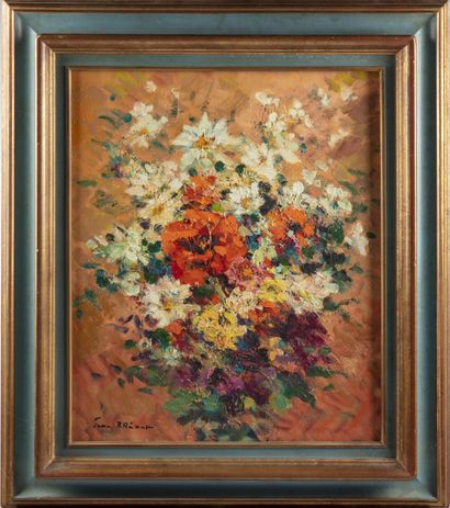 BREANT Jean BREANT (1922-1984)

Still life with a bunch of flowers

Oil on canvas,...