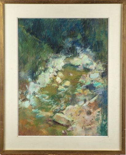 MIRIANON Georges MIRIANON (1910-1986)

The Spring

Pastel, signed lower right

59...