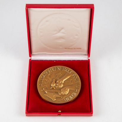 CONDARD Médaille pour la Délégation Général pour L'Armement

Mains battant le fer...