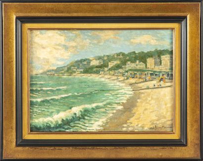 KAISER Franz KAISER - XXe

Paysage de plage (Ste Adresse)

Huile sur toile signée...