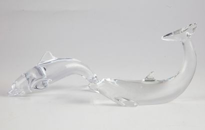 DAUM DAUM - France

Crystal dolphin

Signed 

L. : 12 cm 

A crystal dolphin in the...