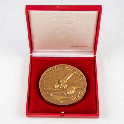 CONDARD Médaille pour la Délégation Général pour L'Armement

Mains battant le fer...