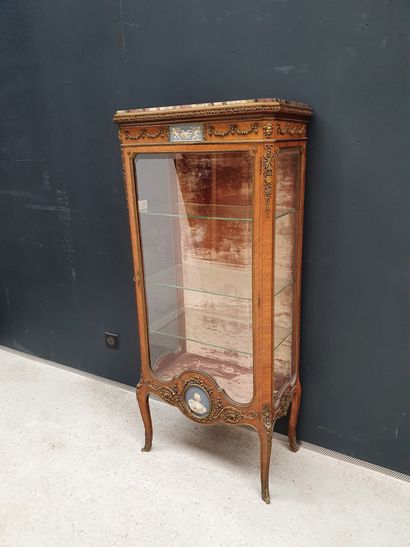 LINKE In the taste of François LINKE

Rectangular display case in the Louis XV style,...