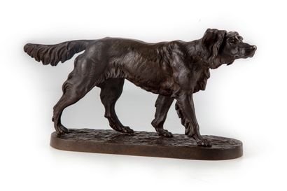 null Cast iron dog 

(with its base) 

H.: 16 cm ; W.: 33 cm
