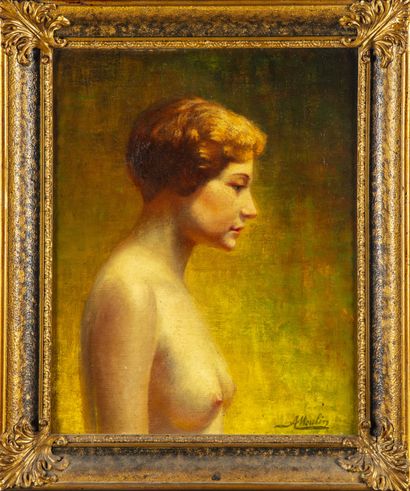 MOULIN A. MOULIN

Portrait of a woman

Oil on canvas

40 x31 cm

Framed