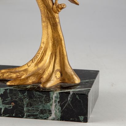 CARVIN Louis-Albert CARVIN (1875-1951)

Birds on a branch

Bronze, signed on the...