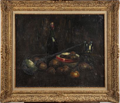DUMONT Pierre DUMONT (1884-1936)

Still life with a ladle

Oil on canvas signed lower...