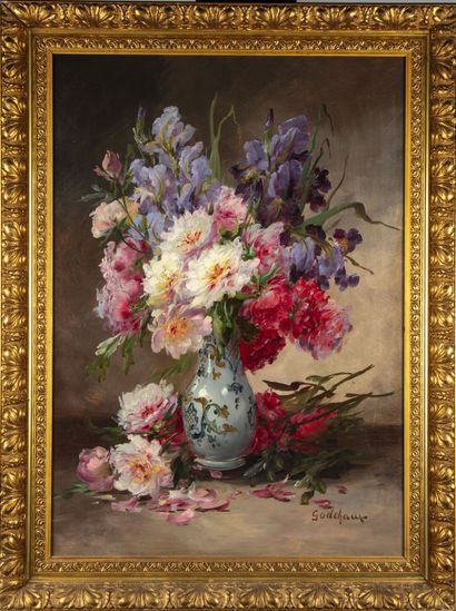 GODCHAUX Emile GODCHAUX (1860-1938)





Bouquet of flowers




Oil on canvas 




Signed...