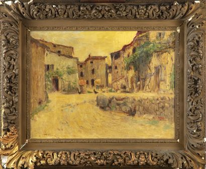 FARRE Henry FARRE (1871-1934)

Farmyard in the South of France

Oil on canvas

Signed,...