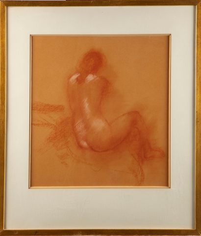 BELMONDO Paul BELMONDO (1898 - 1952)

Femme nue de dos

Sanguine

39 x 35 cm à vue

Signée...