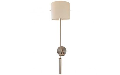 E. M. Wall lamp 

LIBRA A

Designer : E.M

Manufacturer : Metalarte

70W G9 - Nickel...