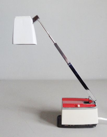Bodtcher hansen H. BODTCHER. HANSEN - Denmark

Solo" articulated desk lamp with cream...