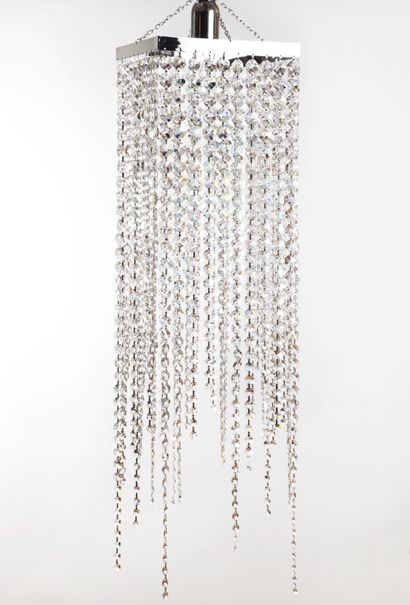 Robbie Spina & Joe Zito SQUARE CLEAR CRYSTAL Hanging lamp

Designer: Robbie Spina...